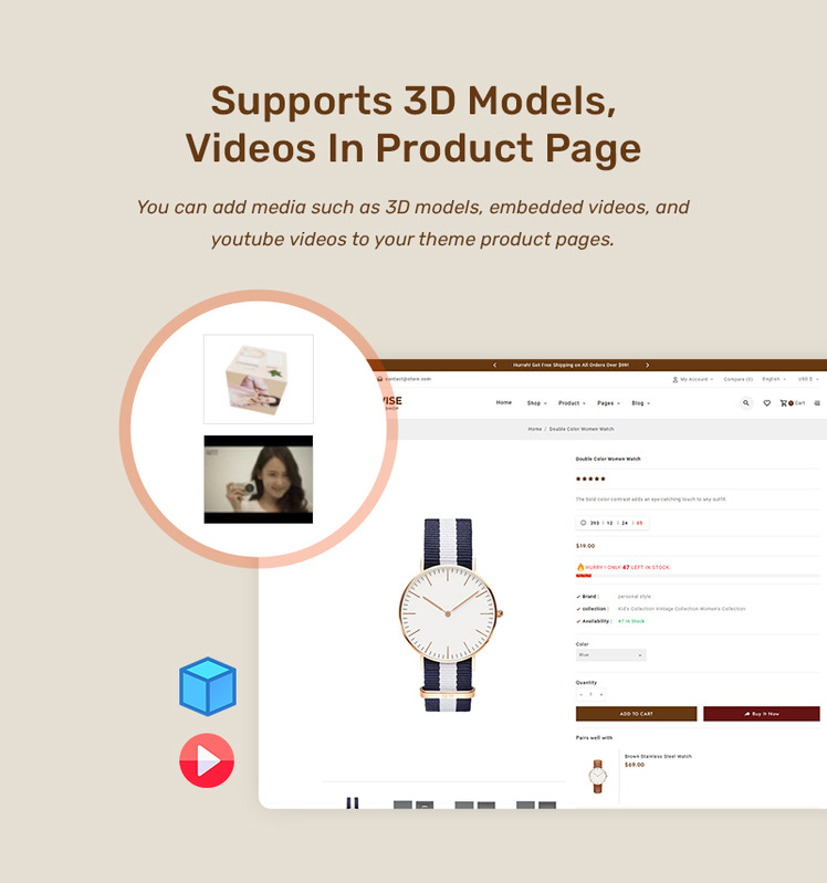 WristWise Watches Accessories Shopify Theme #385252