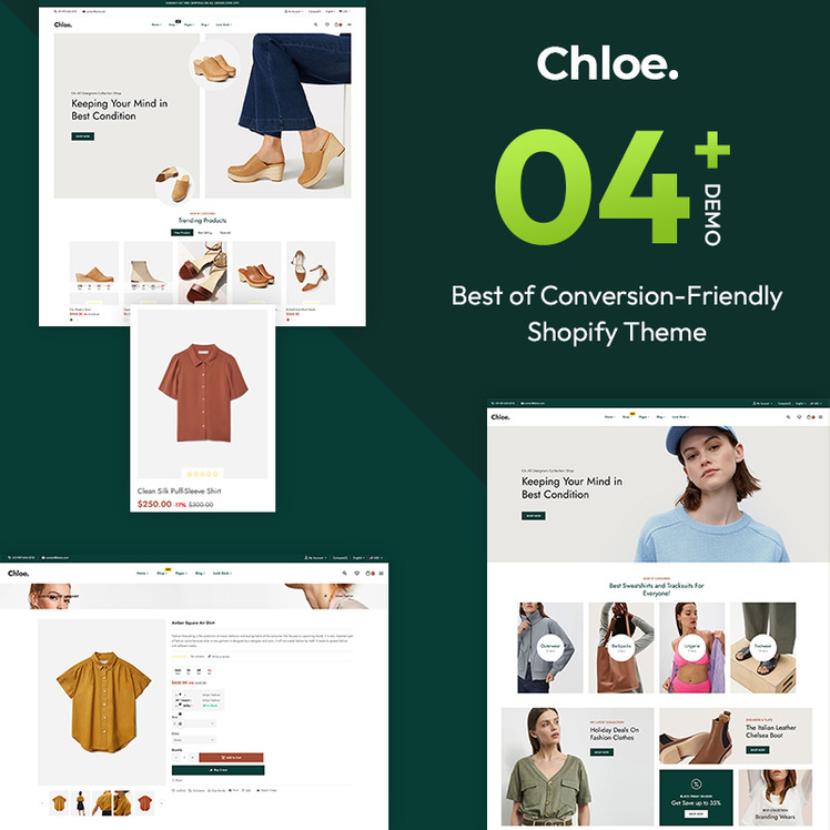 Chloe Clothing Fashion Responsive Shopify Theme #335655-1