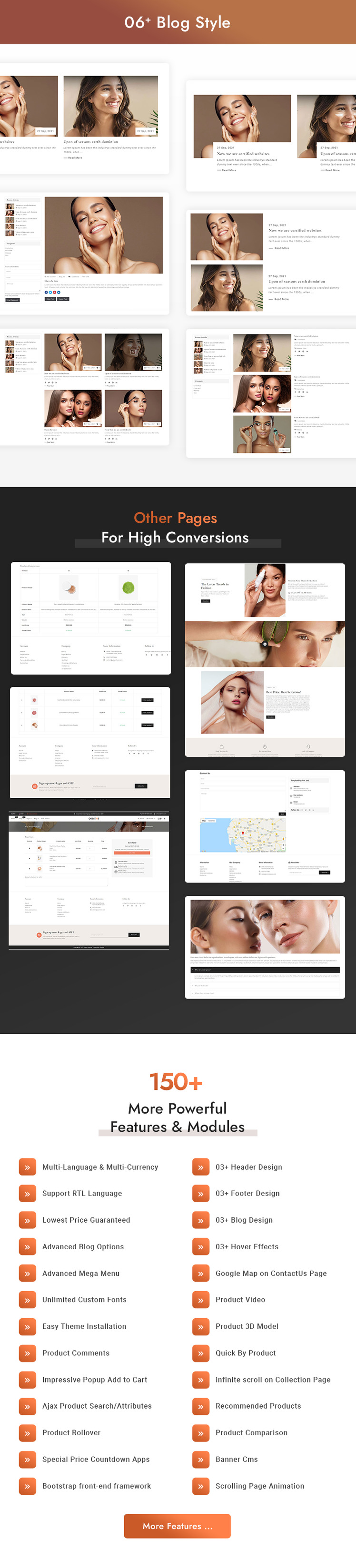 Cosmos Multipurpose Shopify Theme for Cosmetics Store #209739-5