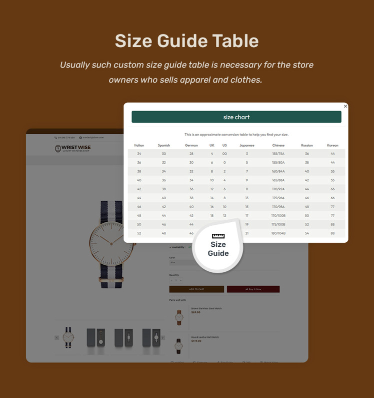 WristWise Watches Accessories Shopify Theme #385252-24