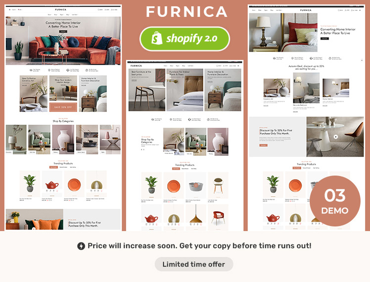 Furnica Home Decor Furniture Art Crafts Shopify Responsive Theme #361344-1