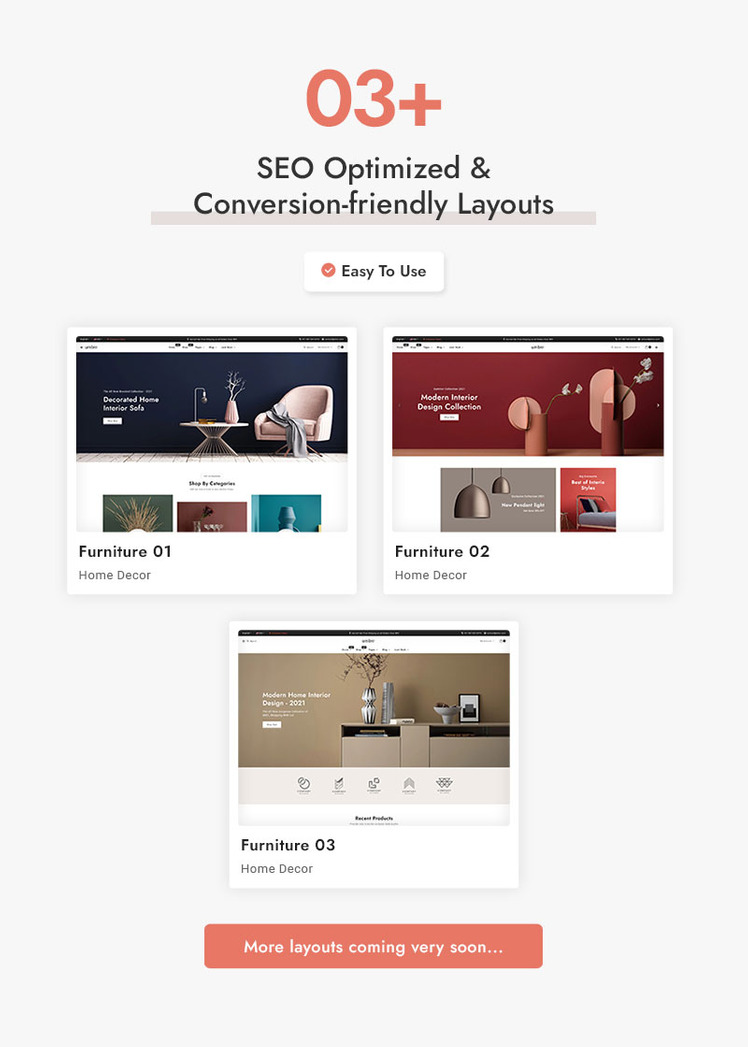 Umbro Home Decor and Interior Furniture Shopify Responsive Theme #305892-3