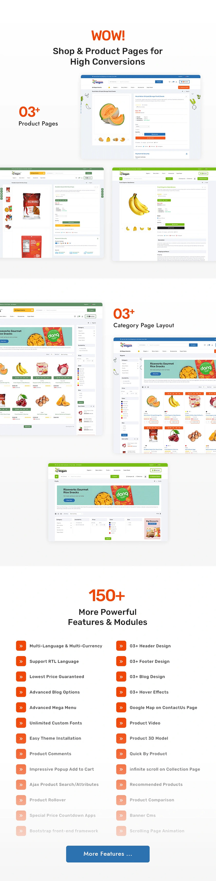 Vegan Grocery Organics Store Best of Shopify Multipurpose Theme #268568-5