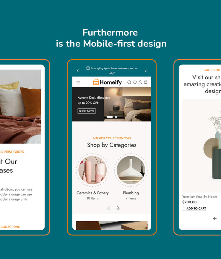Homeify Shopify Responsive Theme for Home Decor Crafting Art #339540-7