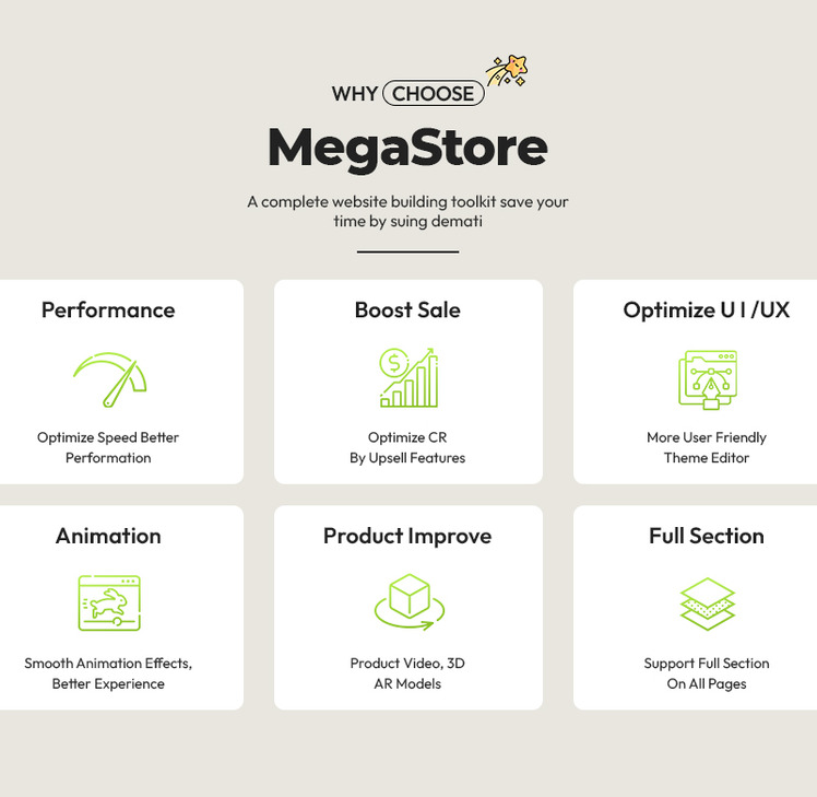 Megastore Electronics Gadgets Marketplace Store for Shopify OS #300461-2