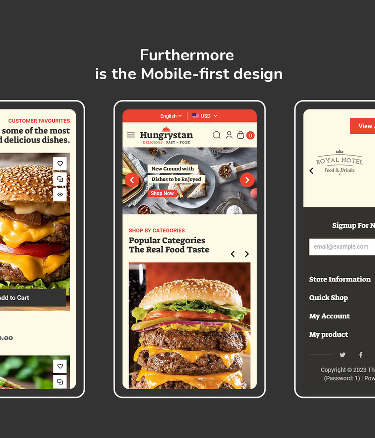 Hungrystan Unique Shopify Theme for Fast Food Cafes Restaurants #377744-7