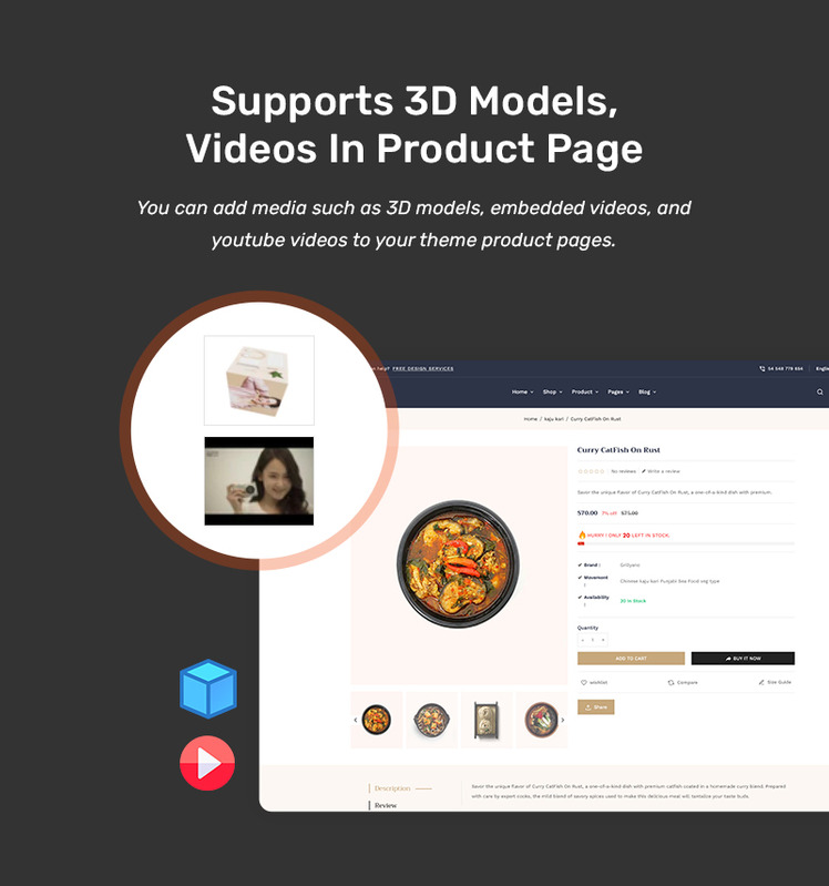 Grillyano Shopify Responsive Theme For Restaurants Fast Food Dishes #346063-14