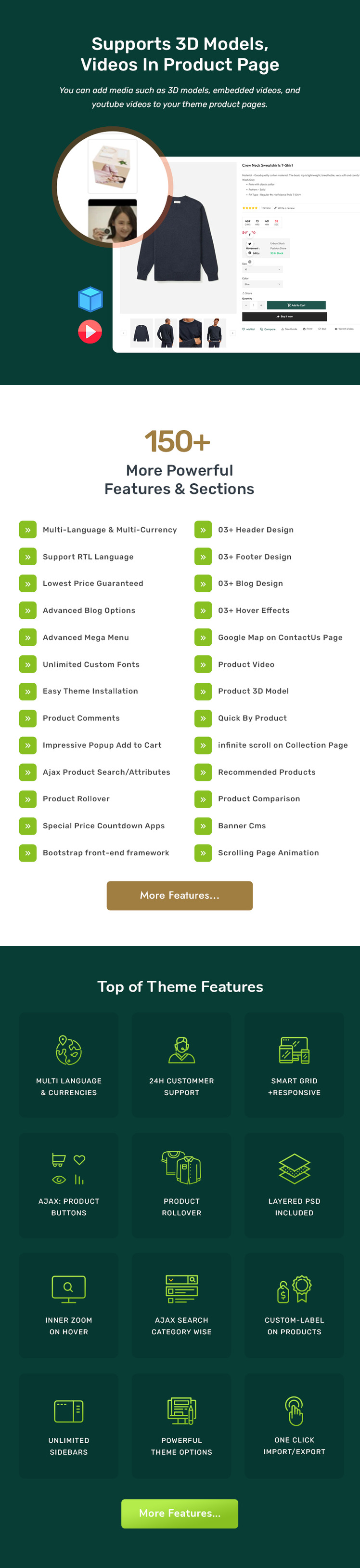 StoreGrid Fashion Accessory High level Shopify Multi purpose Theme #287873-8