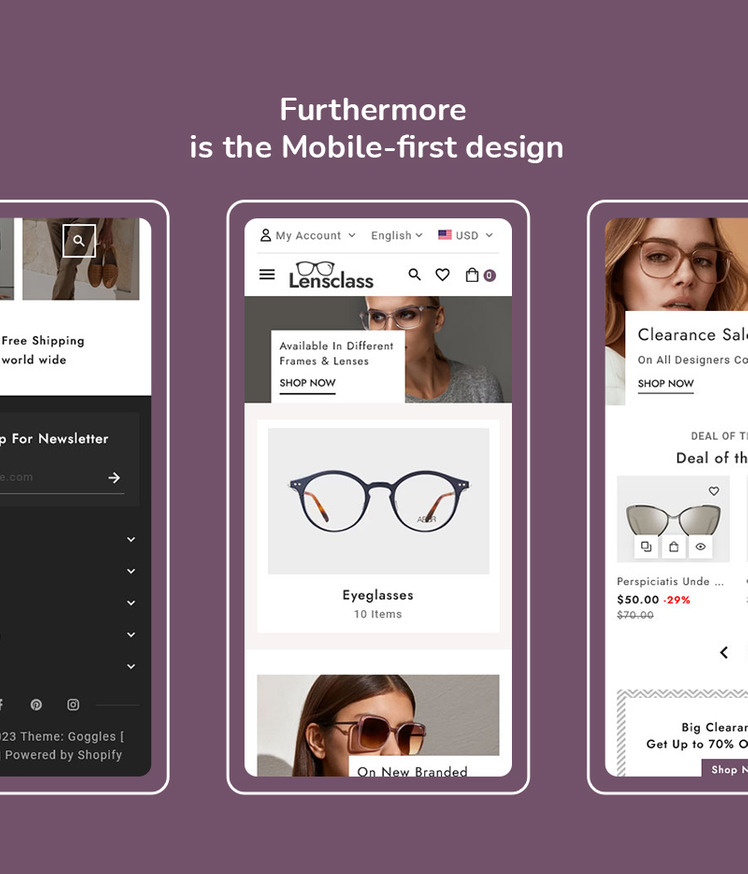 LensClass Shopify Multipurpose Theme for Goggles Sunglass Eyewear #340772-7