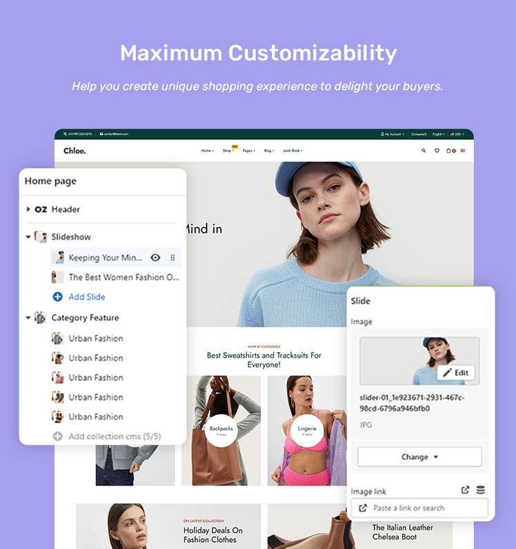 Chloe Clothing Fashion Responsive Shopify Theme #335655-12