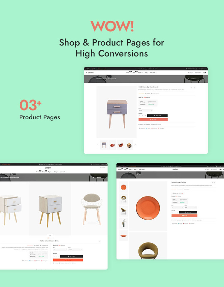 Umbro Home Decor and Interior Furniture Shopify Responsive Theme #305892-15