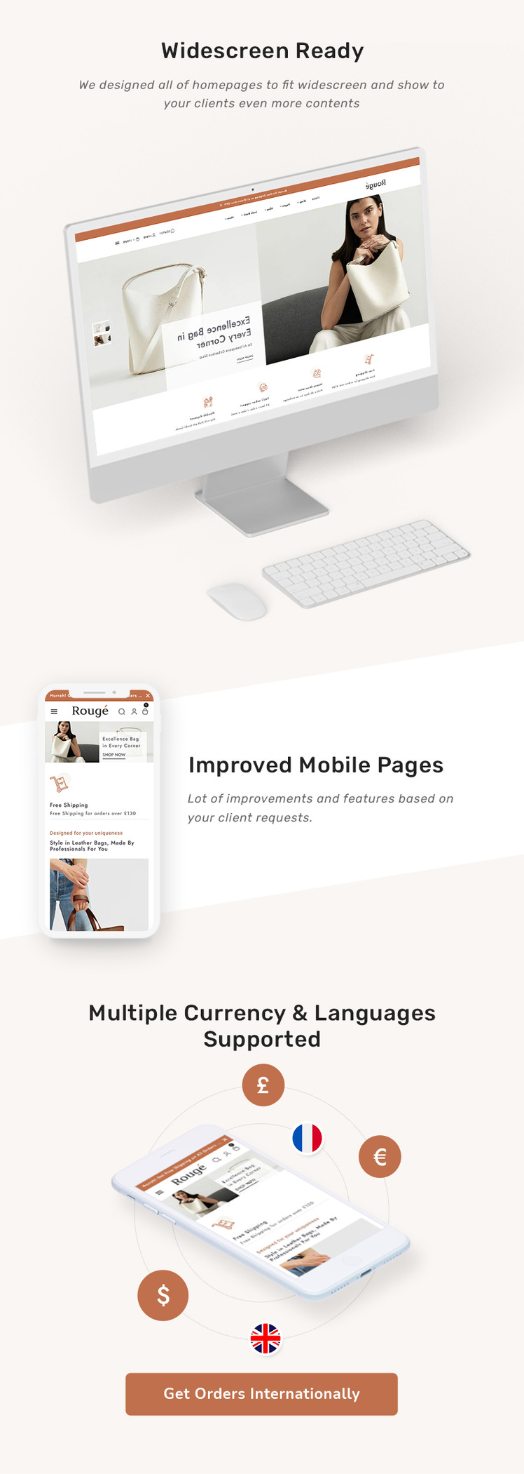Rouge Shopify Responsive Theme for Luxury Leather Bag Shops #349202-3