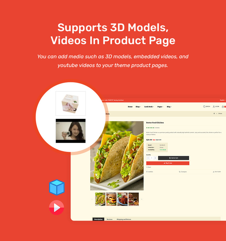Hungrystan Unique Shopify Theme for Fast Food Cafes Restaurants #377744-14