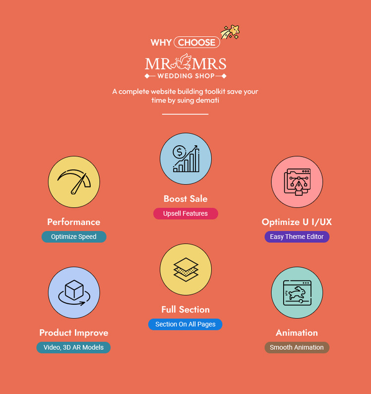 Mr Mrs Crafted Shopify Responsive Theme For Wedding Studio Apparel #369822-2