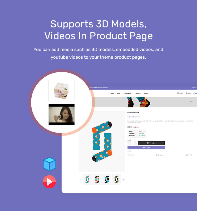 SoftSteps Minimal Shopify theme for Socks Fashion Accessories #373178-14