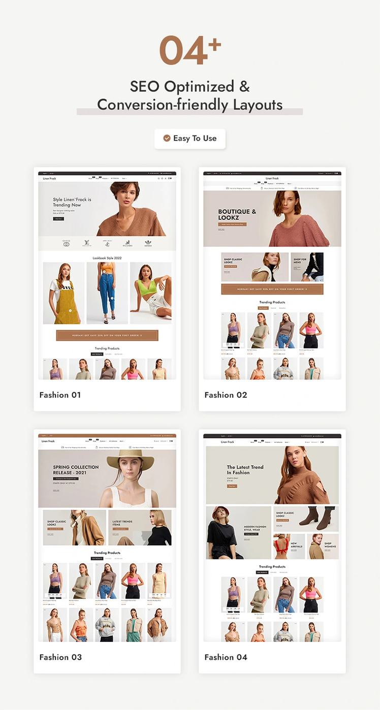 LinenFrock A Minimal Fashion LifeStyle Shopify OS theme #266489-2