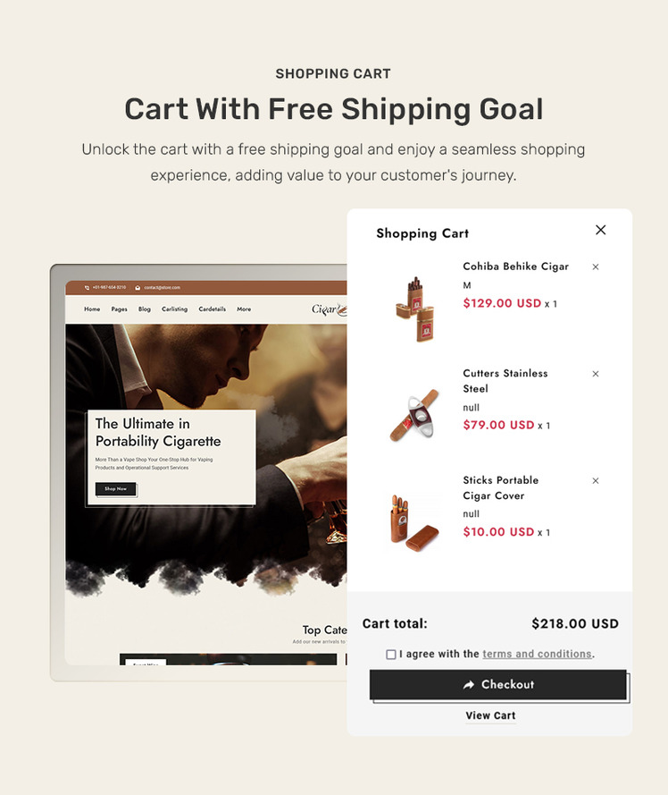 CigarMist Shopify Theme for Cigar Tobacco Stores #429131-9