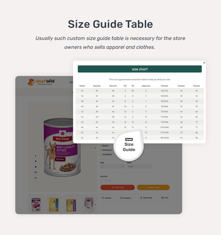 WoofWild Pet Food Accessories Store Shopify OS Multipurpose Responsive Theme #310298-13