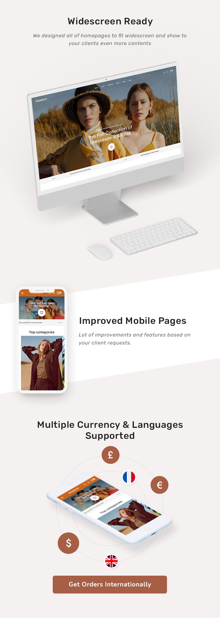 Kasaya Fashion Boutique Store Shopify OS Multipurpose Responsive Theme #308610-3