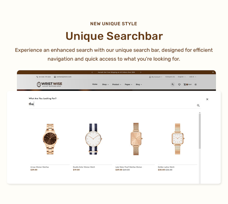 WristWise Watches Accessories Shopify Theme #385252-11