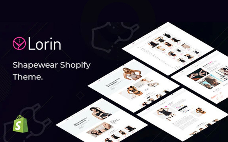 Lorin Shapewear Shopify Theme #191455