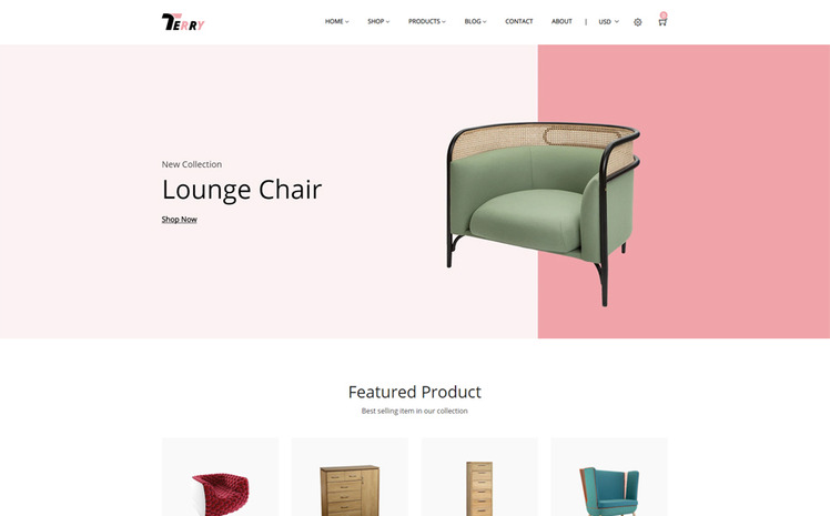 Terry Furniture Shopify Theme #189522