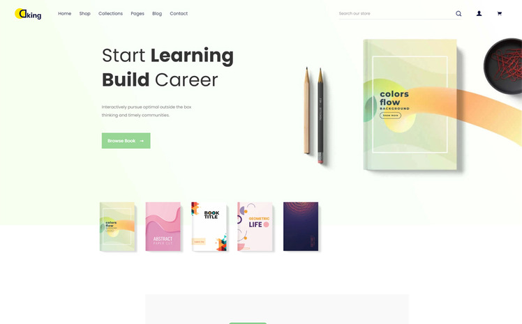Dking Multipurpose eCommerce Shopify Theme #189524