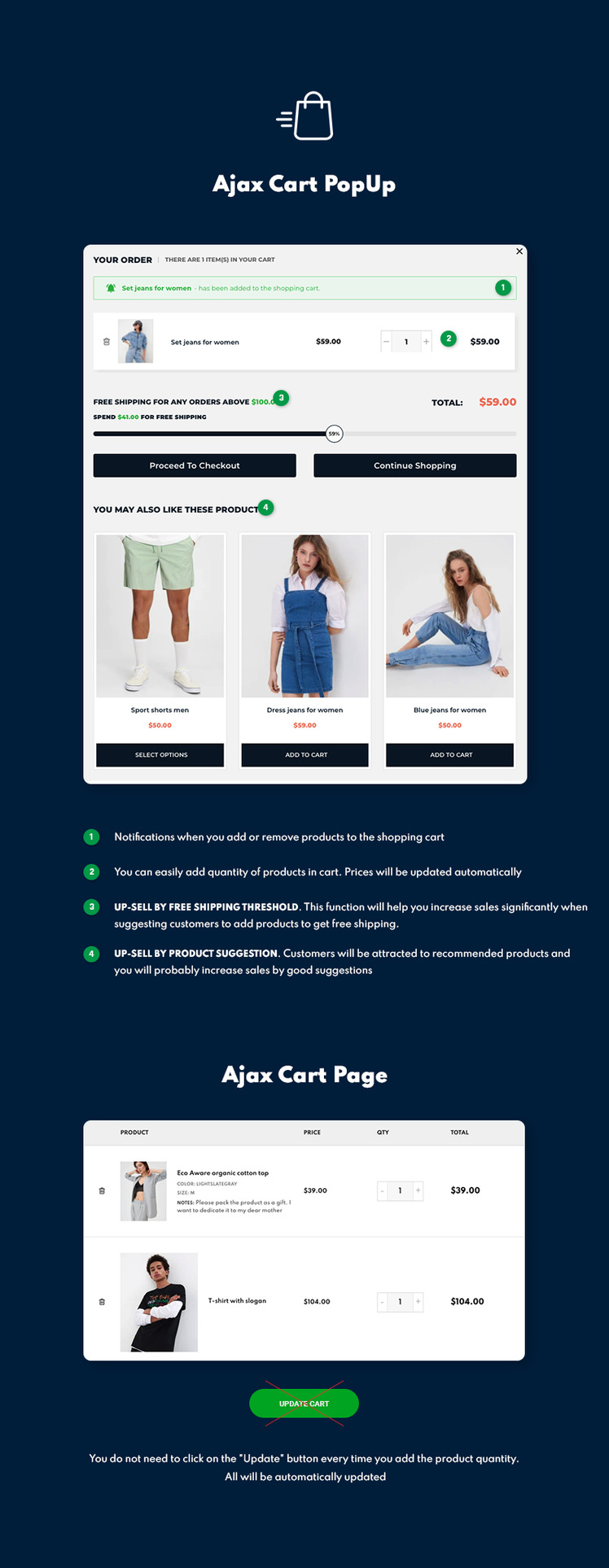 Coolmate Fashion POD T Shirt Store Shopify Theme #252070-7
