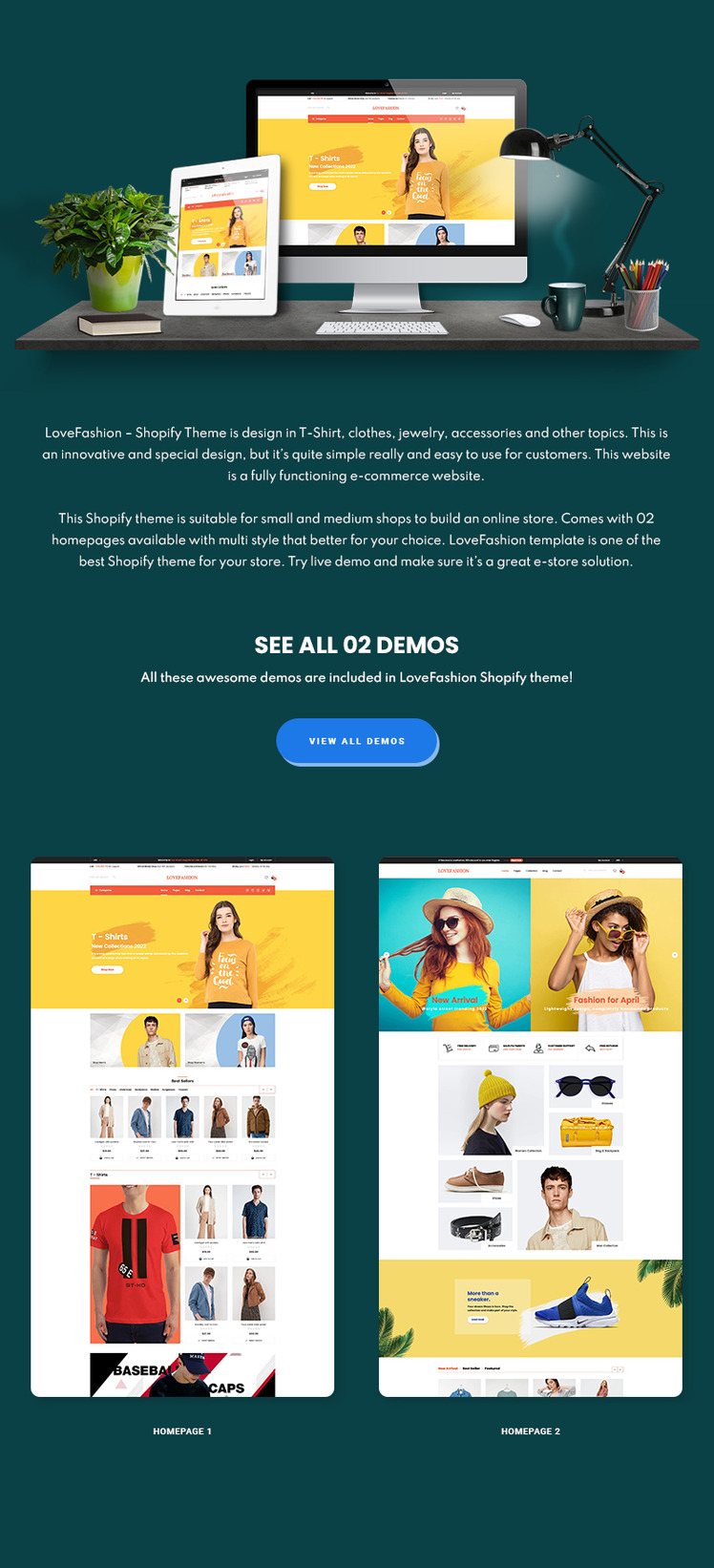 LoveFashion Fashion Accessories Store Shopify Theme #265813-1