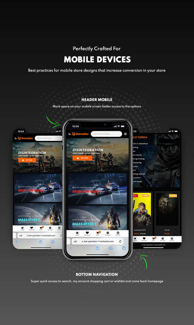 Gamebox Game Movie Store Shopify Theme #254227-3