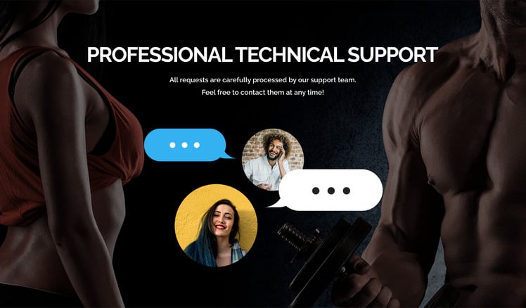 Body Builder Sport Nutrition Shopify Theme #69649-8
