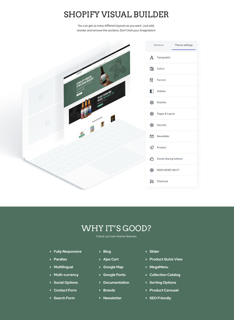 Kardone Craft Beer Brewery Shopify Theme #189940-2