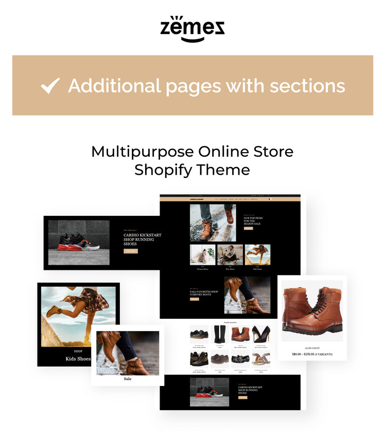 Shoes Shop Online Shopify Theme #73719-1