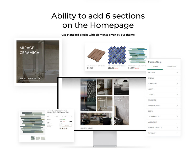 Ceramica Tile Stone Responsive eCommerce Shopify Theme #64027-2