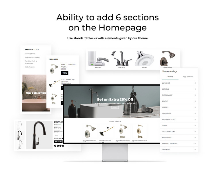 Plumbing Supply Plumbing Supplies Store Shopify Theme #73980-2