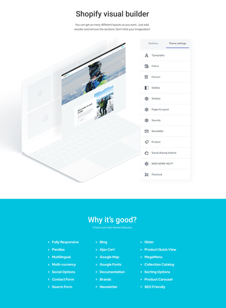SportMax Responsive Extreme Sportswear Shopify Theme #186146-2