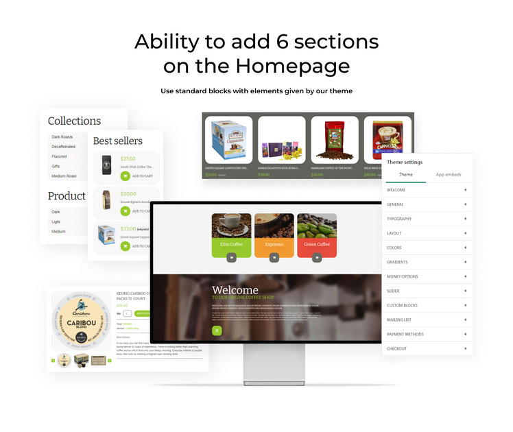 Coffee Store and Barista Shopify Theme #53921-2
