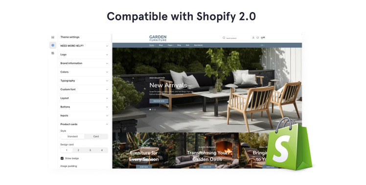 Garden Furniture Furniture Interior Design Online Store Shopify Theme #59042-2