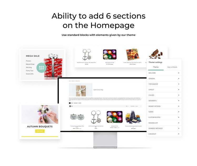 Gifts Store Responsive Shopify Theme #64401-2