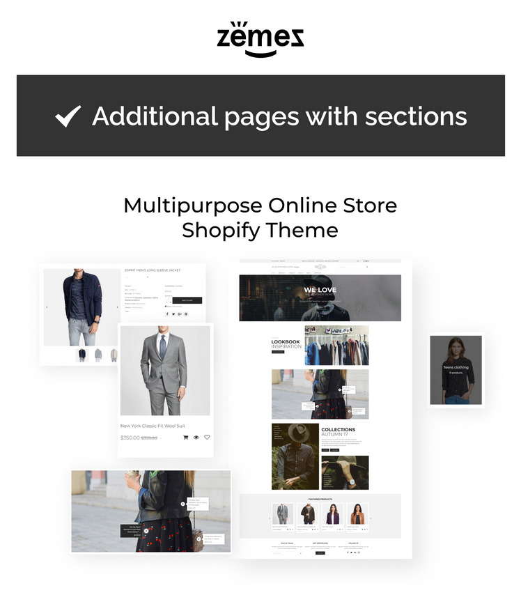Clothilla Clothing Store Shopify Theme #66149-1
