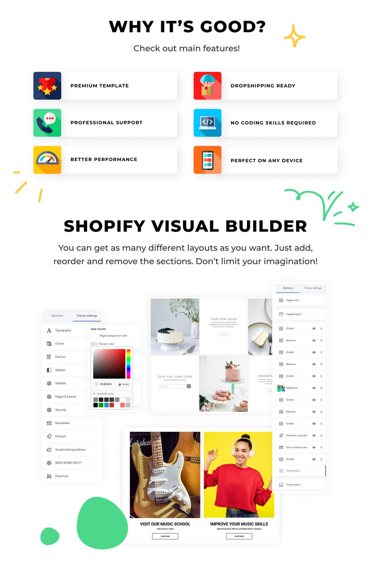 Joy Box All in one Creative Sectioned Shopify Themes #216228-3