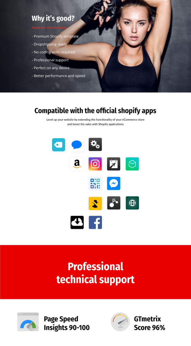 StrongFit Fitness Club Shopify Theme for Beauty Spa Salon and Wellness Center #210802-2