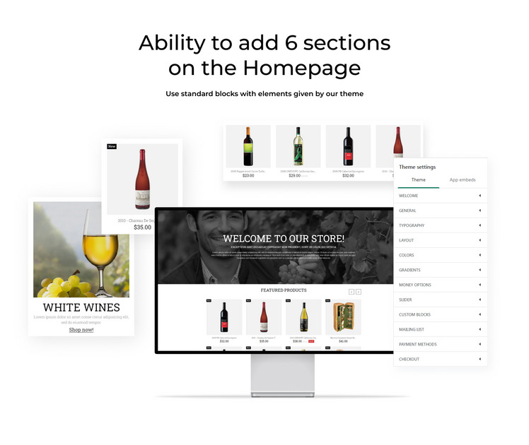 Wine and Beverages Themes Bundle Shopify Theme #94213-2