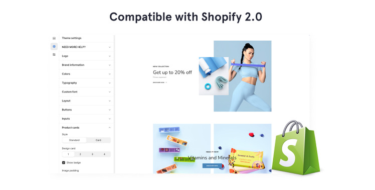 Fuel Hub Sports Nutrition Shopify Online Store Theme #74859-2
