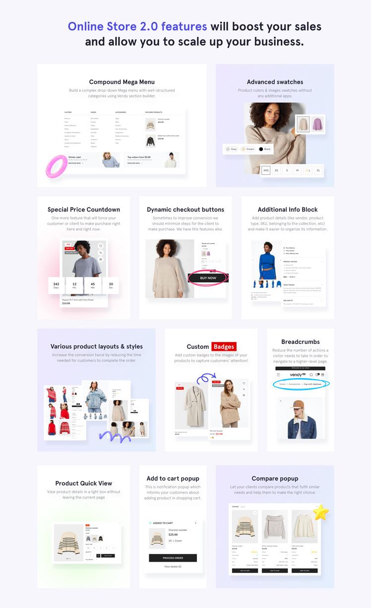 Vendy Lite Innovative Multipurpose Shopify Theme OS #334796-3