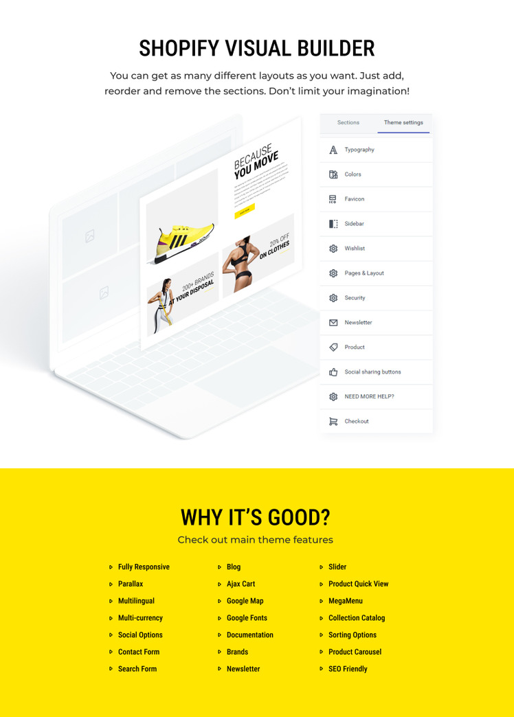 Fitrue Sports Store Multipage Clean Shopify Theme #81890-2