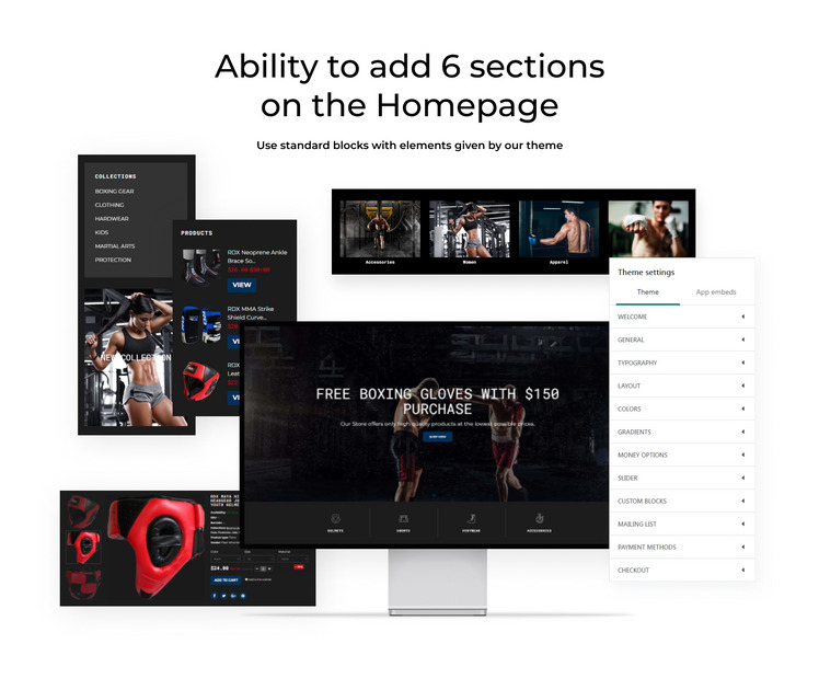 Flash MMA Store Shopify Theme #74366-2
