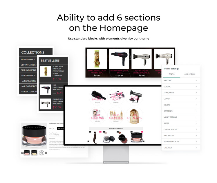 Cosmetics Store Shopify Theme for Beauty Salon #53785-2