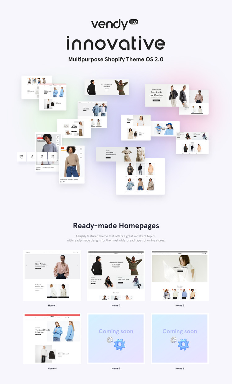 Vendy Lite Innovative Multipurpose Shopify Theme OS #334796-2