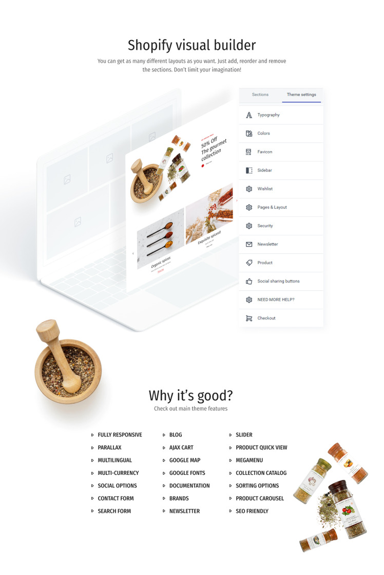 Cinnamon Shopify Theme for Spices and Herbs #195719-2